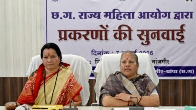 छत्तीसगढ़ राज्य महिला आयोग की अध्यक्ष डॉ. किरणमयी नायक ने की प्रकरणों की जनसुनवाई 12 IMG 20260707 WA0437 kshititech