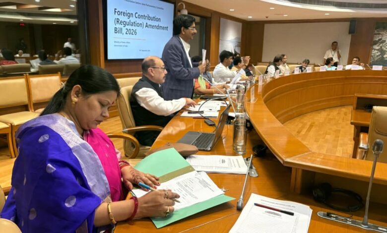 सांसद श्रीमती कमलेश जांगड़े ने FCRA संशोधन विधेयक 2026 पर JPC की पहली बैठक में लिया हिस्सा 1 IMG 20260918 WA0568 kshititech