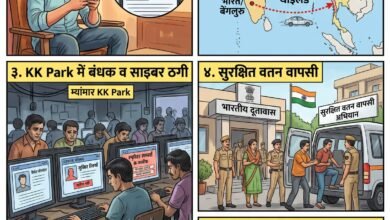 विदेशी नौकरी का झांसा देकर म्यांमार के ‘KK Park’ में बंधक बनाकर साइबर ठगी कराने वाले गिरोह की महिला सदस्य गिरफ्तार 6 IMG 20261029 WA0477 kshititech